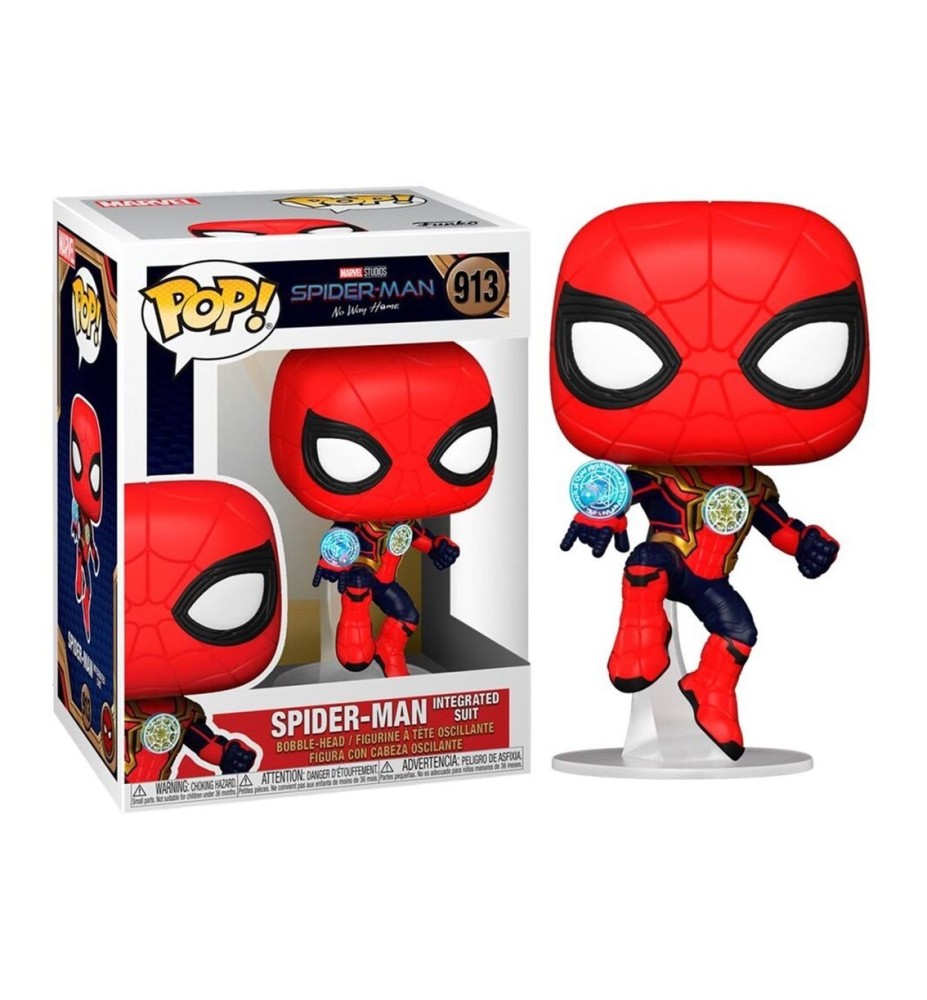 Funko Pop Marvel Spiderman No Way Home Spider - Man Traje Integrado 56829