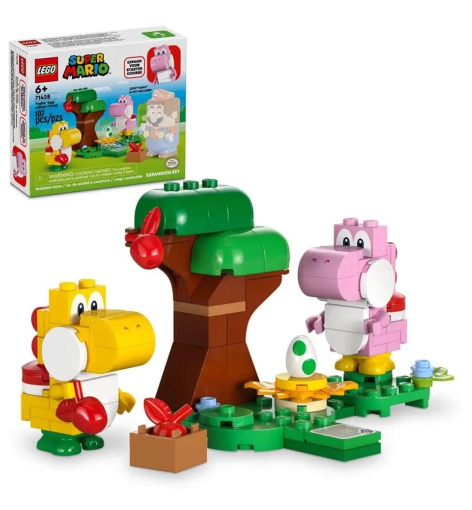 Lego Super Mario Set De Expansion: Huevo De Yoshi En El Bosque