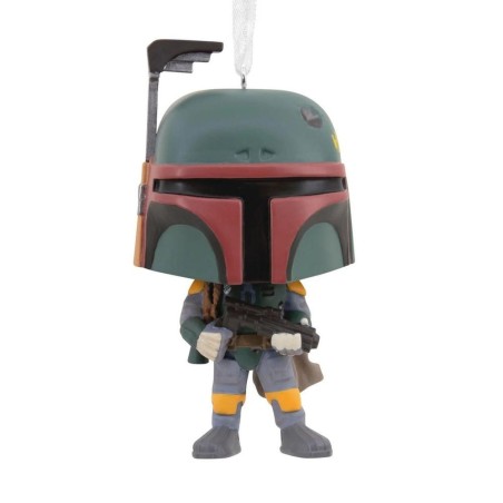 Adorno De Navidad Funko Star Wars Boba Fett Figura De Resina