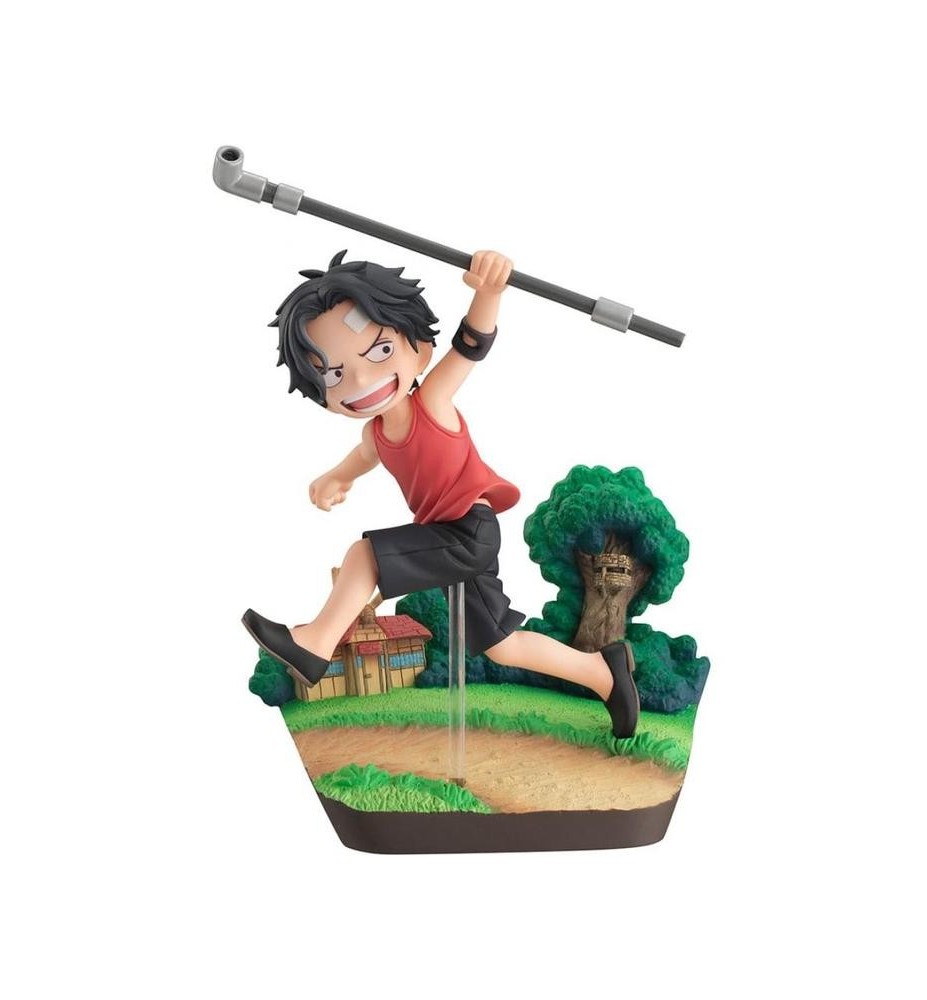 Figura Megahouse Gem Series One Piece Portgas D. Ace Run! Run! Run!