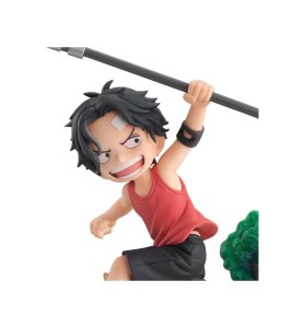 Figura Megahouse Gem Series One Piece Portgas D. Ace Run! Run! Run!