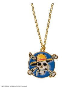 Collar Cinereplicas One Piece Monkey D. Luffy Logo