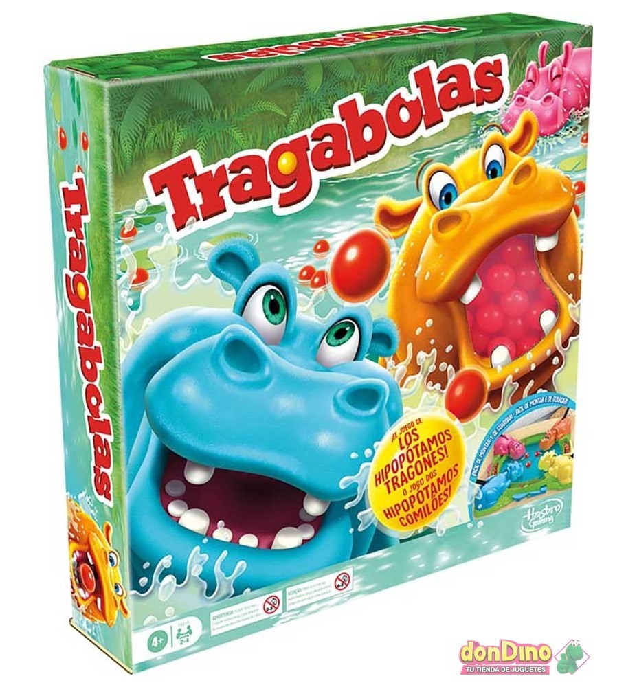 Juego De Mesa Hasbro Tragabolas Los Tipopótamos Tragones