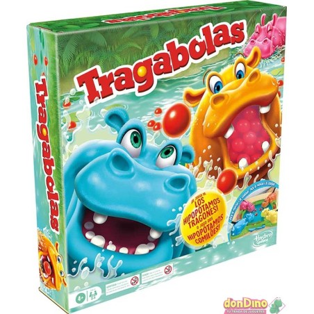 Juego De Mesa Hasbro Tragabolas Los Tipopótamos Tragones