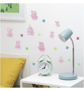 Vinilo Decorativo Paladone Peppa Pig Brilla En La Oscuridad