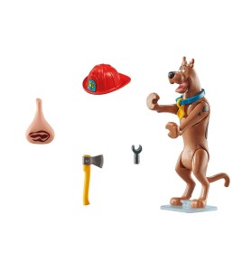 Playmobil Scooby - Doo! Figura Coleccionable Bombero