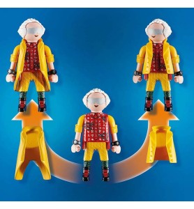 Playmobil Regreso Al Futuro Persecucion En Monopatin