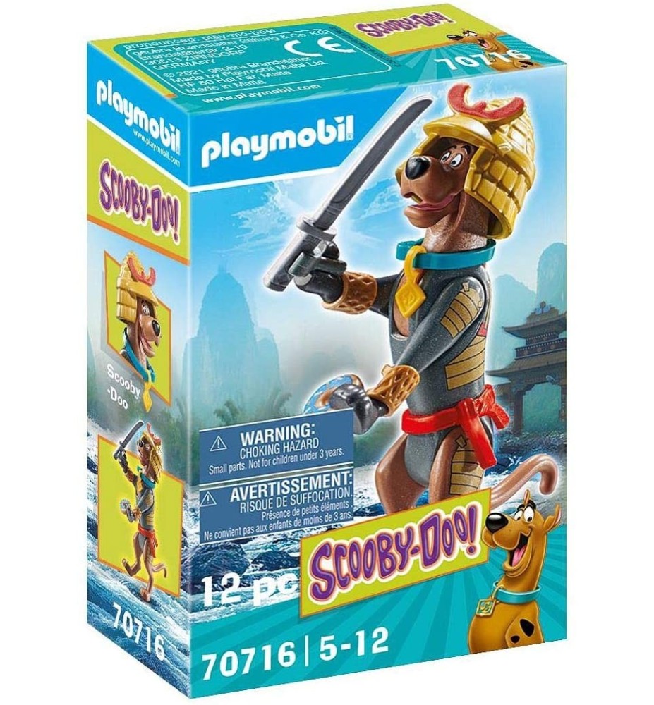 Playmobil Scooby - Doo! Figura Coleccionable Samurai