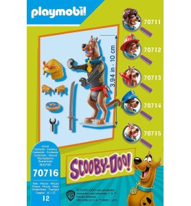 Playmobil Scooby - Doo! Figura Coleccionable Samurai