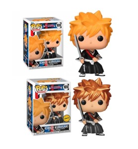 Funko Pop Animacion Bleach Ichigo Con Opcion Chase Metalica 75508