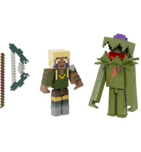 Pack 2 Figuras Mattel Minecraft Surtido Aleatorio