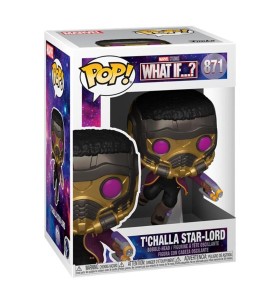 Funko Pop Marvel What If Tchalla Star Lord 55812