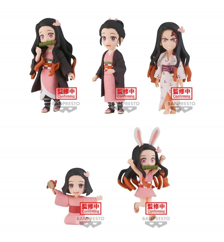 Figura Banpresto Demon Slayer Kimetsu No Yaiba World Collectable Nezuko Kamado Collection Unidad Aleatoria