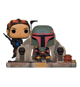 Funko Pop Moment Star Wars The Mandalorian Boba Fett & Fennec Shand 58391